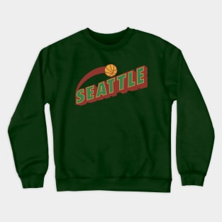 Seattle Basketball Crewneck Sweatshirt